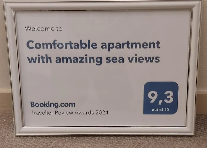 Comfortable With Amazing Sea Views 아파트 팔름-마르